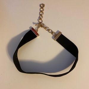Velvet choker necklace